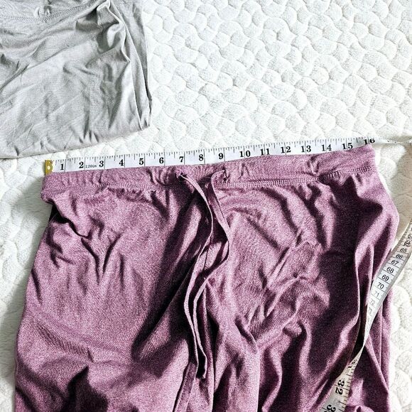 32 Degrees lounge pants lightweight sleepwear medium M purple grey - Picture 7 of 8